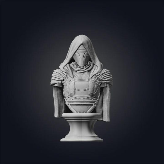 Darth Revan Bust 3D Printed Collectible