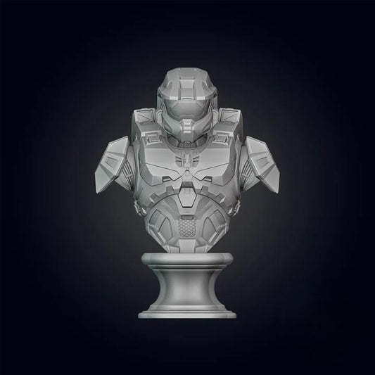 Master Chief Bust 3D Printed Collectible